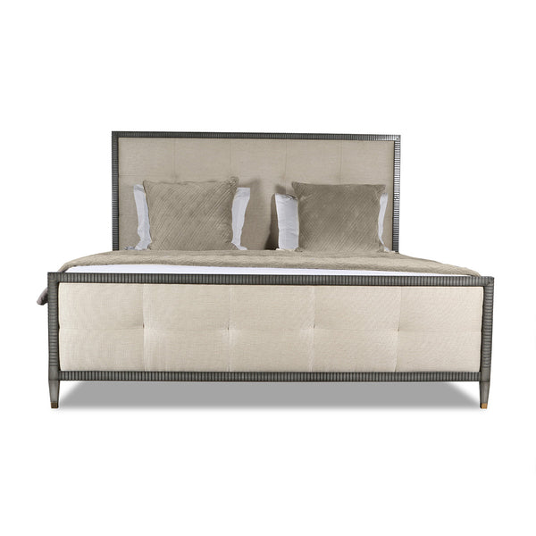 Samantha Button Tufted Bed