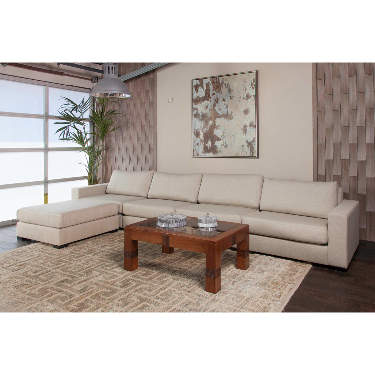 Serge Modular Left Chaise Sectional 