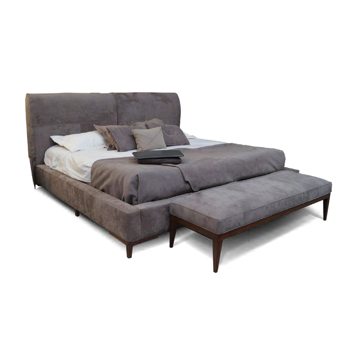 London Genuine Leather Bed King