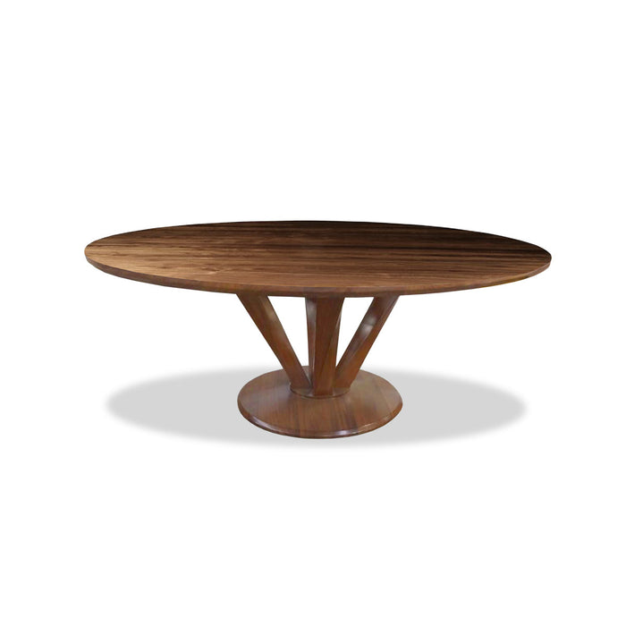 Picasso Round Dining Table American Walnut