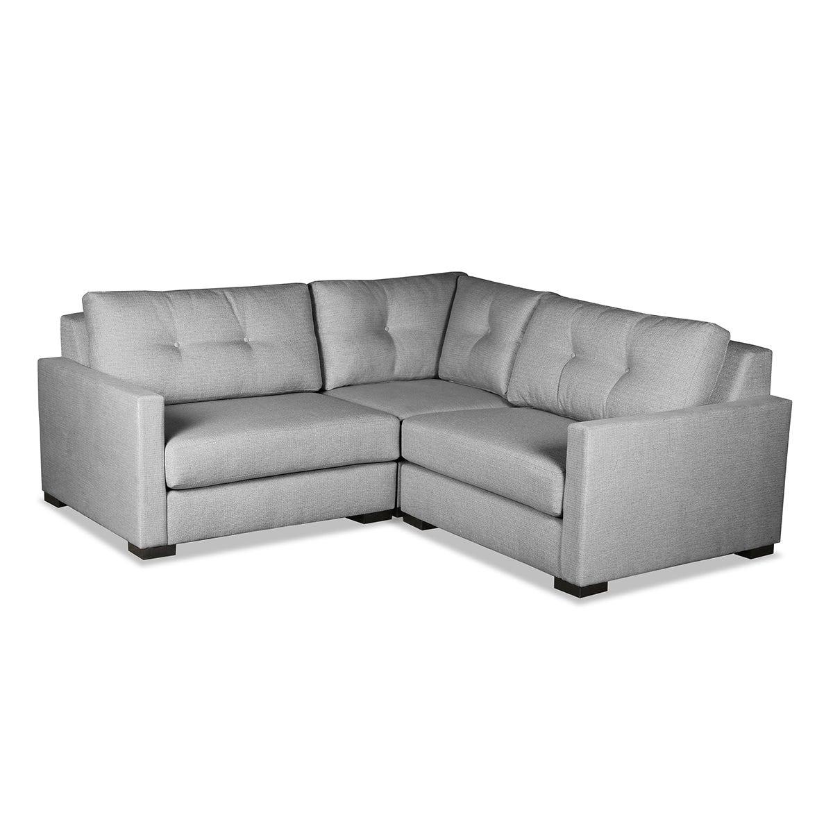 Chester Buttoned Modular 3-Piece Sectional