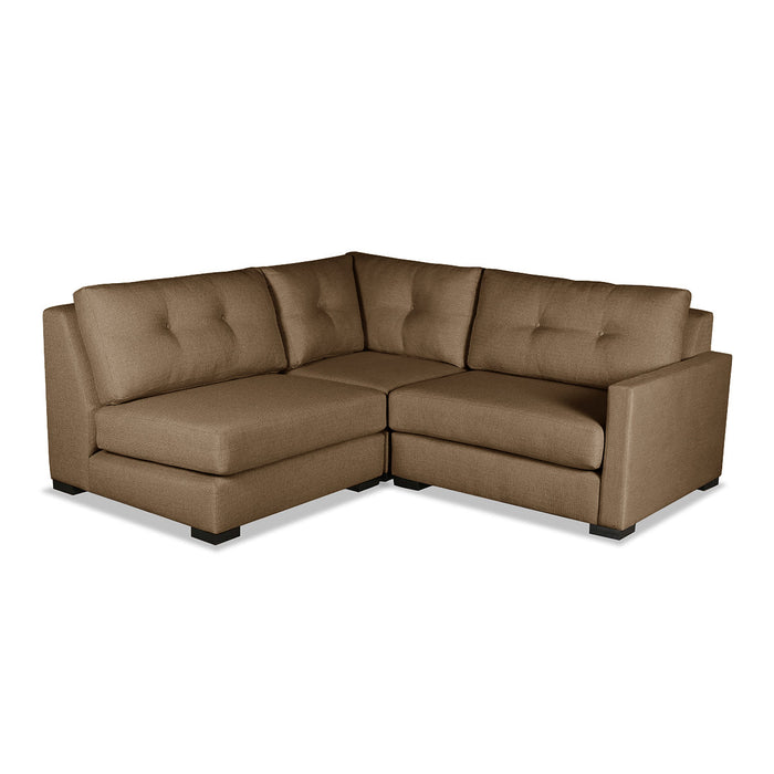 Chester Buttoned Modular 3-Piece Sectional