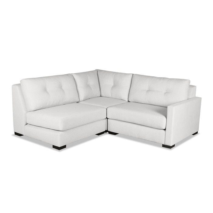 Chester Buttoned Modular 3-Piece Sectional