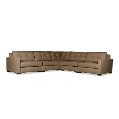 Chester Buttoned Modular 7-Piece Sectional