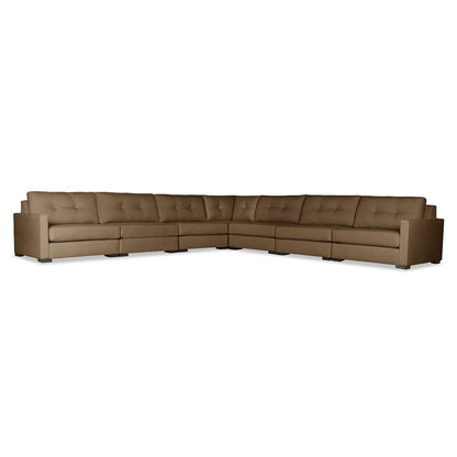 Chester Buttoned Modular 7-Piece Sectional