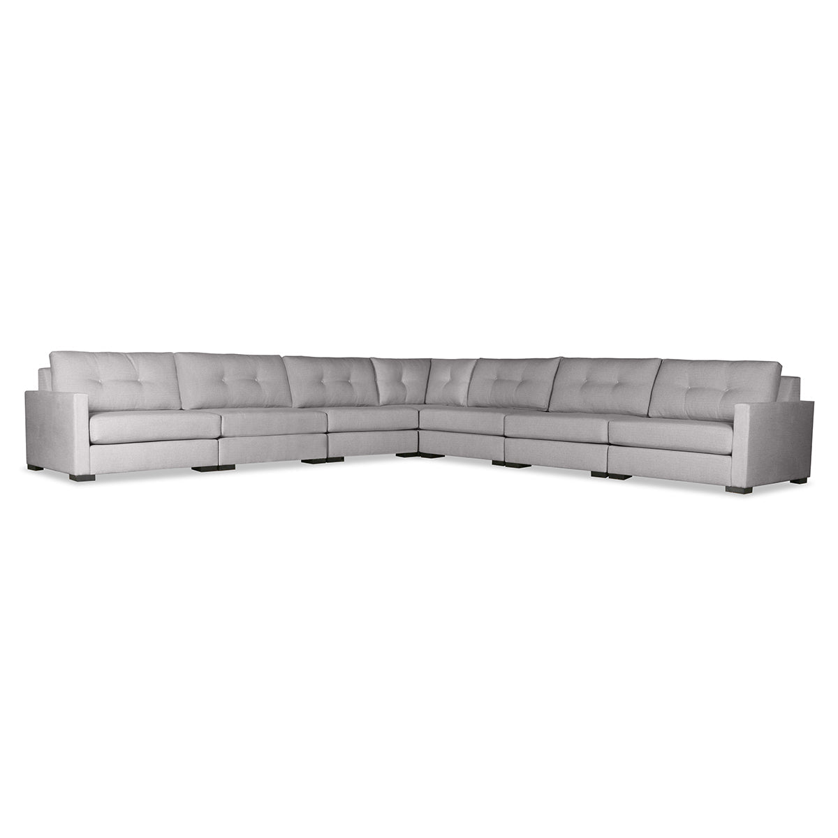 Chester Buttoned Modular 7-Piece Sectional