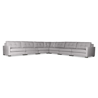 Chester Buttoned Modular 7-Piece Sectional