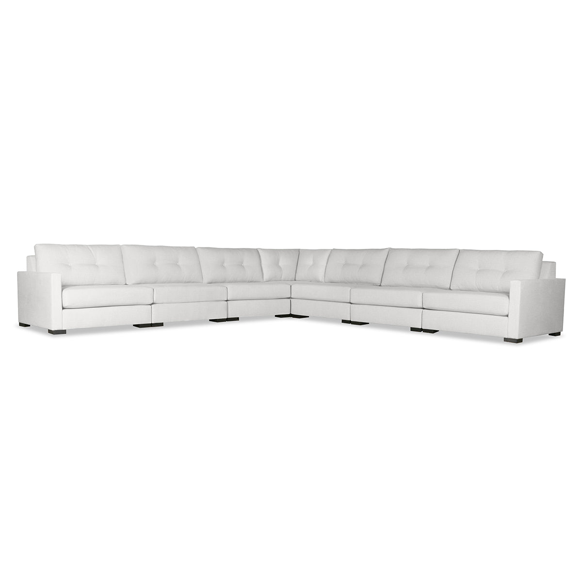 Chester Buttoned Modular 7-Piece Sectional