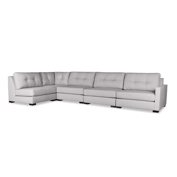 Chester Buttoned Modular 5-Piece Sectional