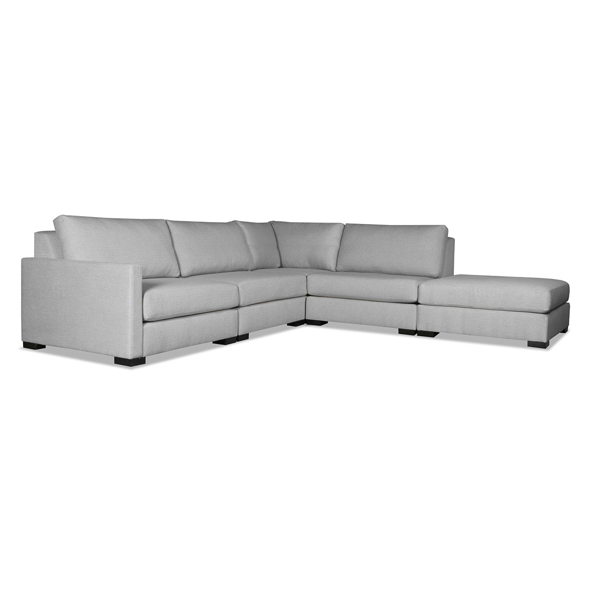 Chester Modular 5-Piece with Ottoman Sectional