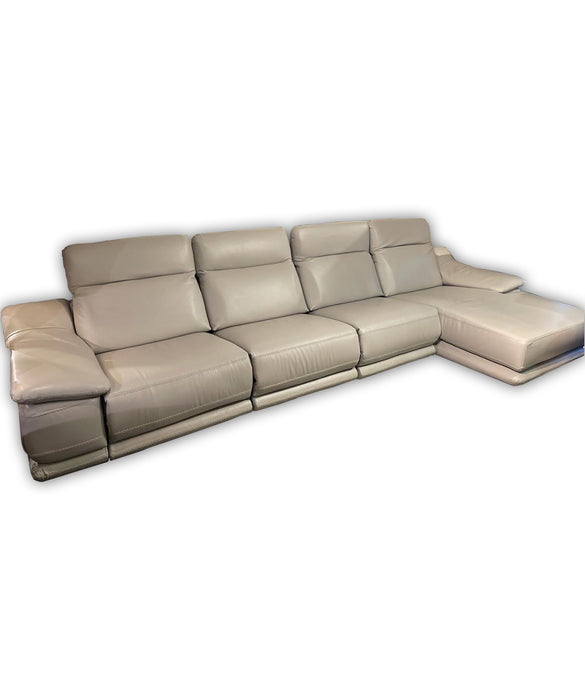 Modena Leather Motion Sectional 4-Piece