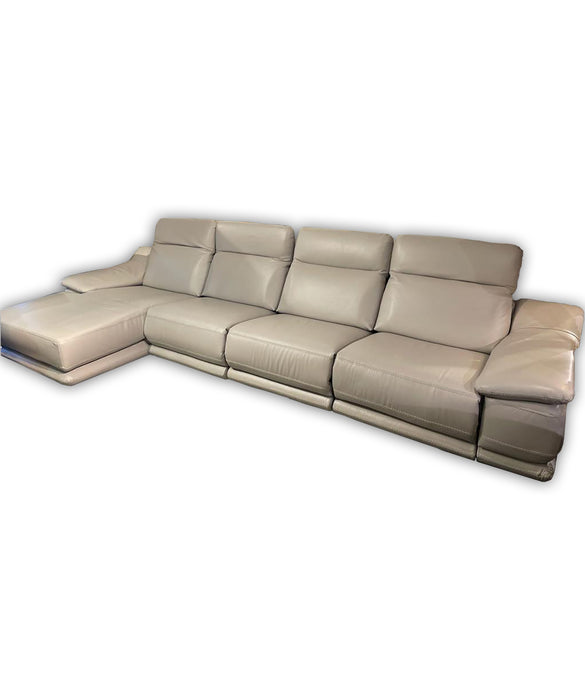 Modena Leather Motion Sectional 4-Piece