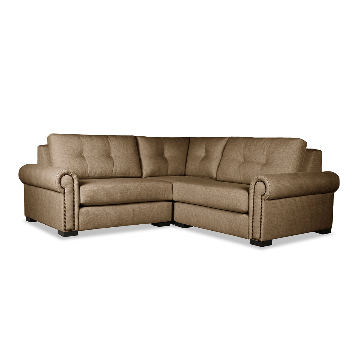 Sylviane Buttoned Modular 3-Piece Sectional