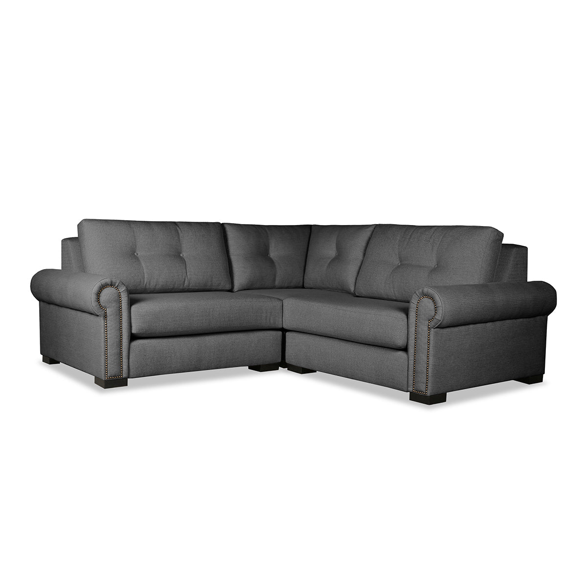 Sylviane Buttoned Modular 3-Piece Sectional