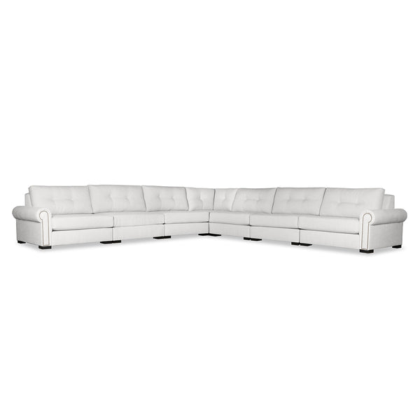 Sylviane Buttoned Modular 7-Piece Sectional