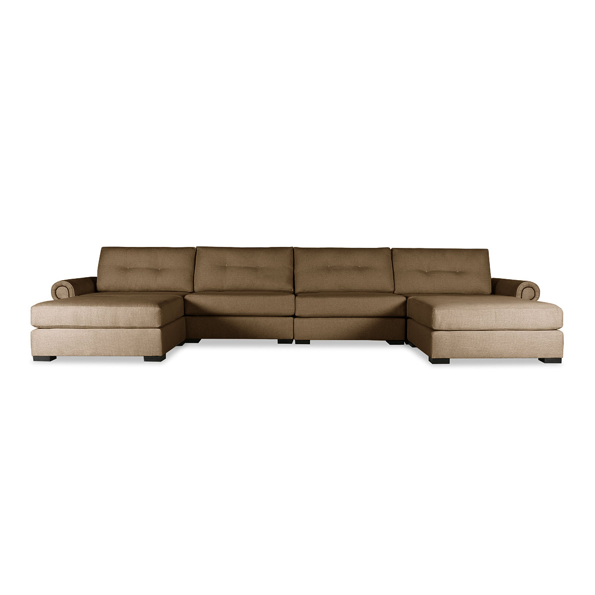 Sylviane Buttoned Modular 6-Piece Sectional