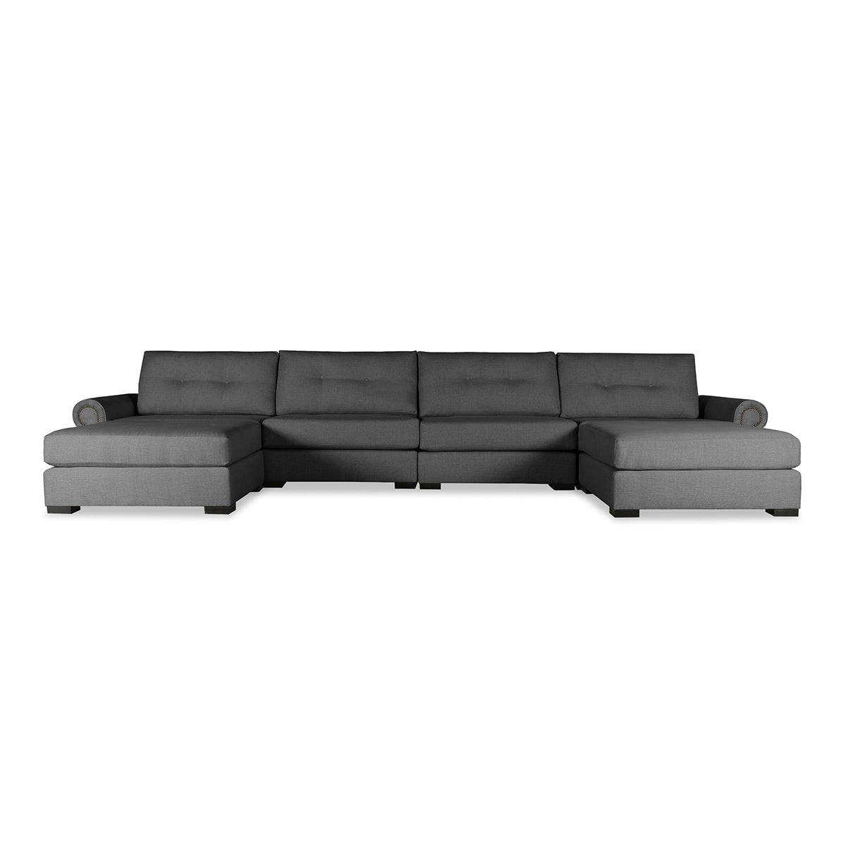 Sylviane Buttoned Modular 6-Piece Sectional