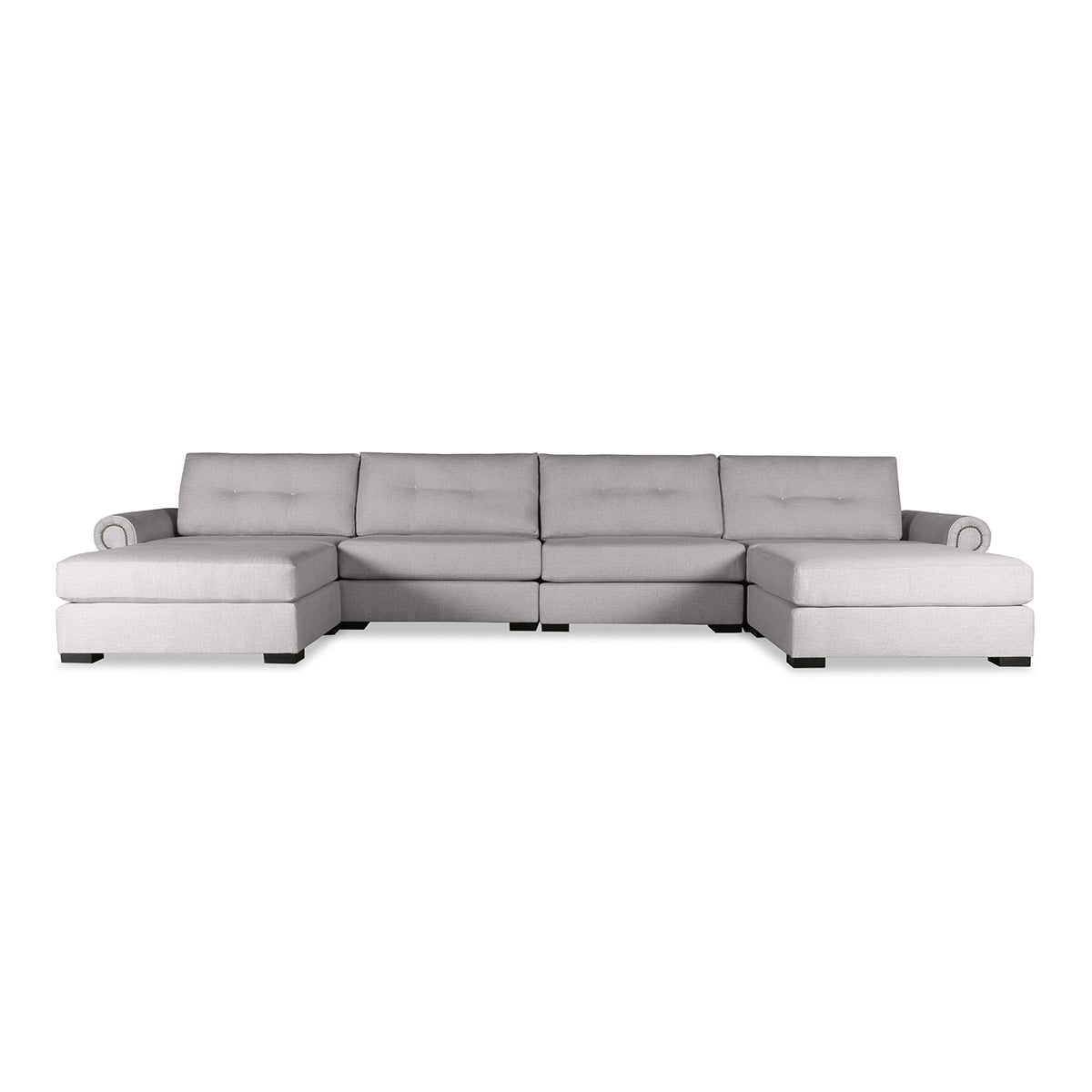 Sylviane Buttoned Modular 6-Piece Sectional