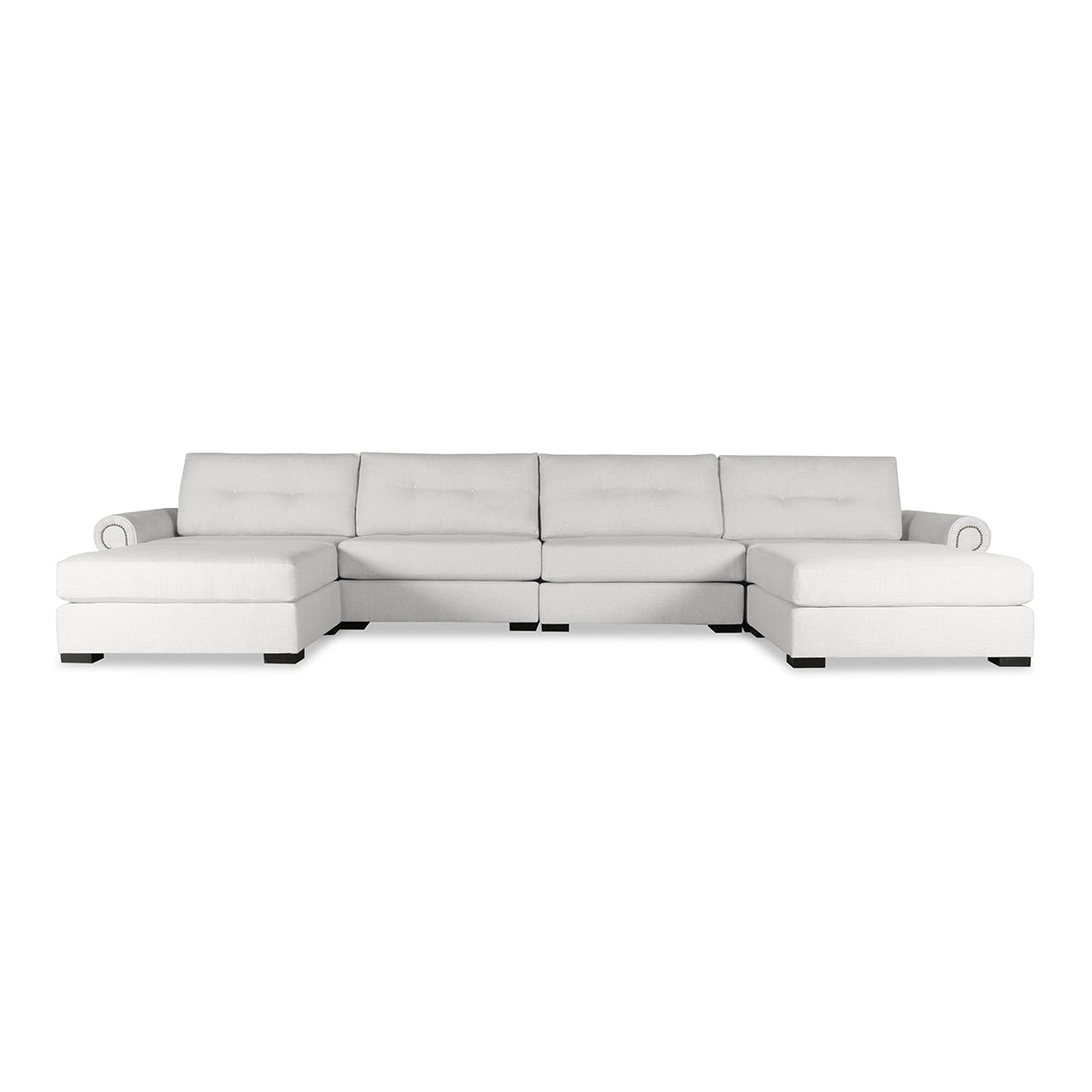 Sylviane Buttoned Modular 6-Piece Sectional