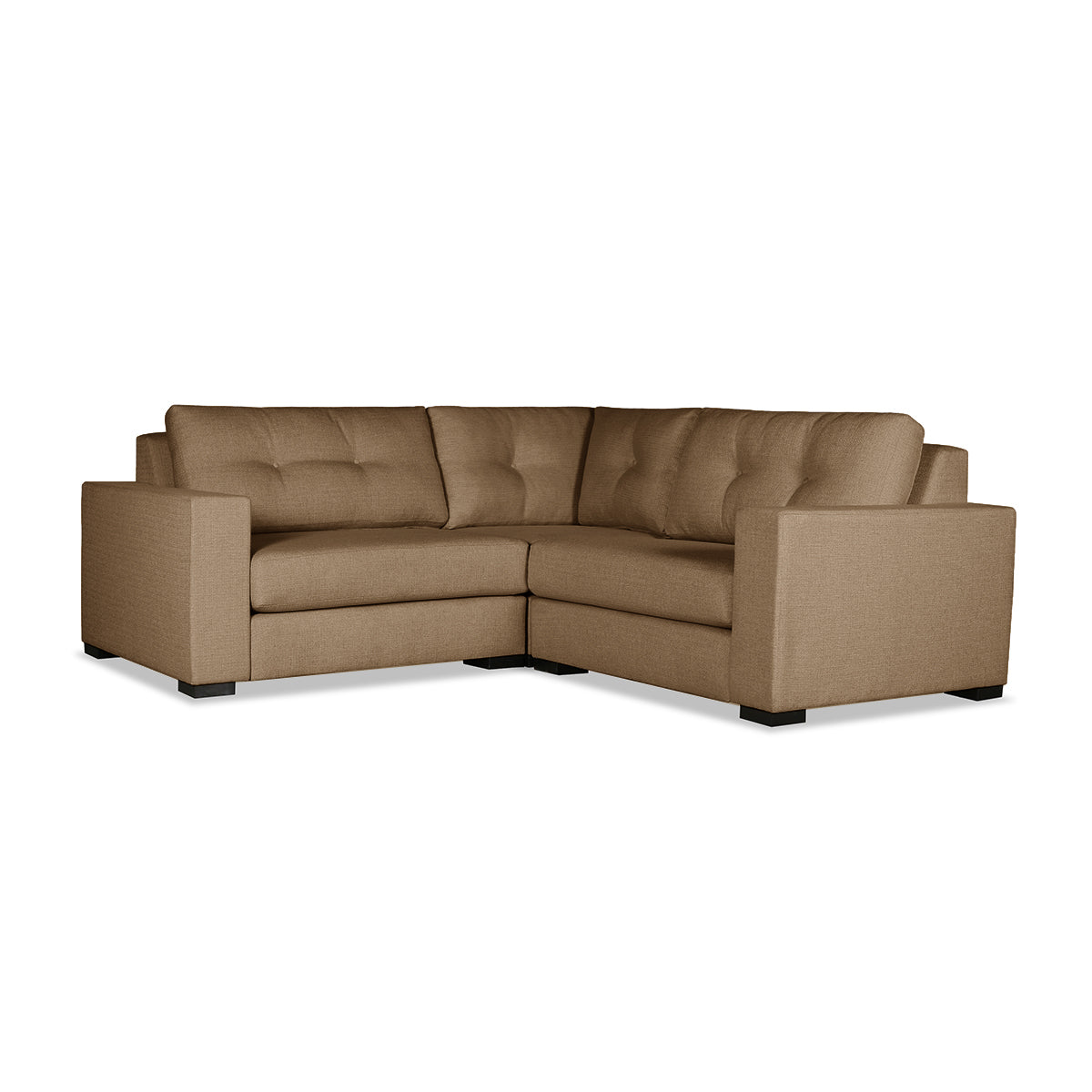 Veranda Buttoned Modular 3-Piece Sectional