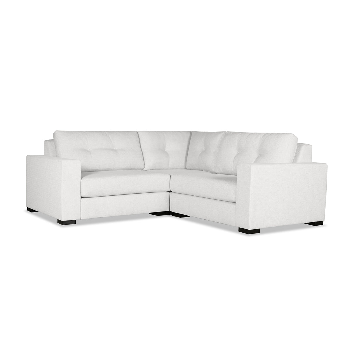 Veranda Buttoned Modular 3-Piece Sectional