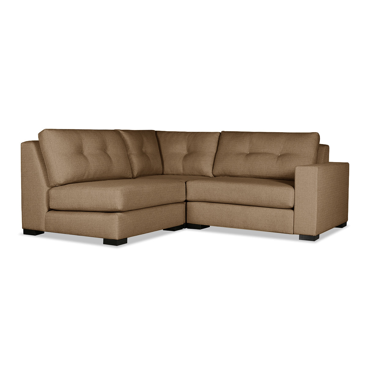 Veranda Buttoned Modular 3-Piece Sectional