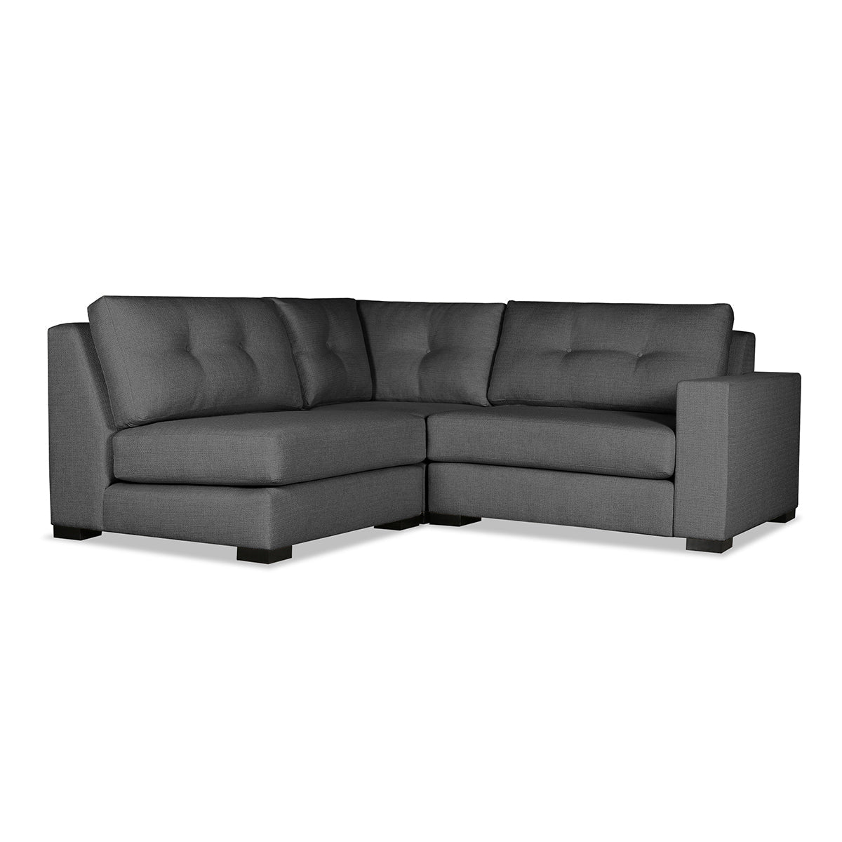 Veranda Buttoned Modular 3-Piece Sectional