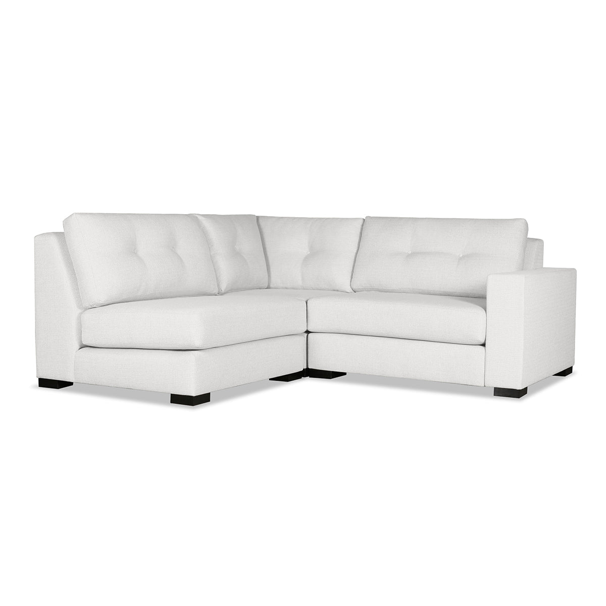 Veranda Buttoned Modular 3-Piece Sectional