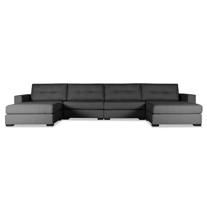 Veranda Buttoned Modular 6-Piece Sectional