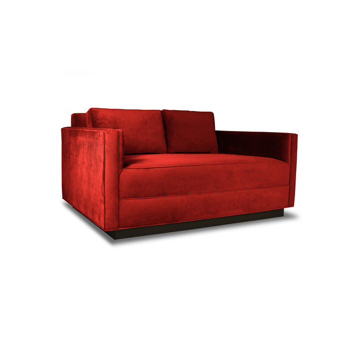Nativa Interiors Adalyn 60" Red Sofa